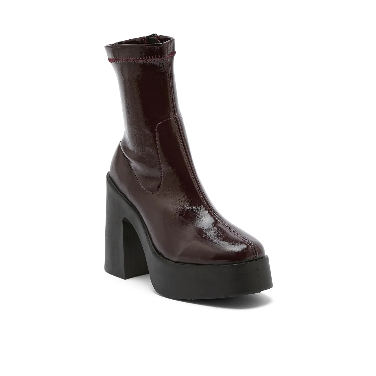 ADIARATOU BORDEAUX VERNIS - Image 2