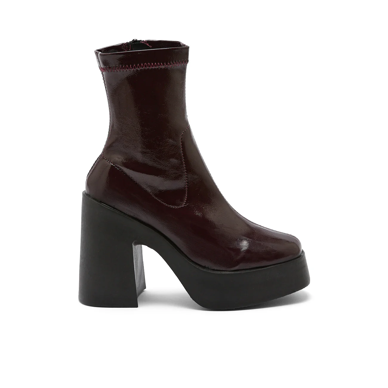 ADIARATOU BORDEAUX VERNIS - Image 3