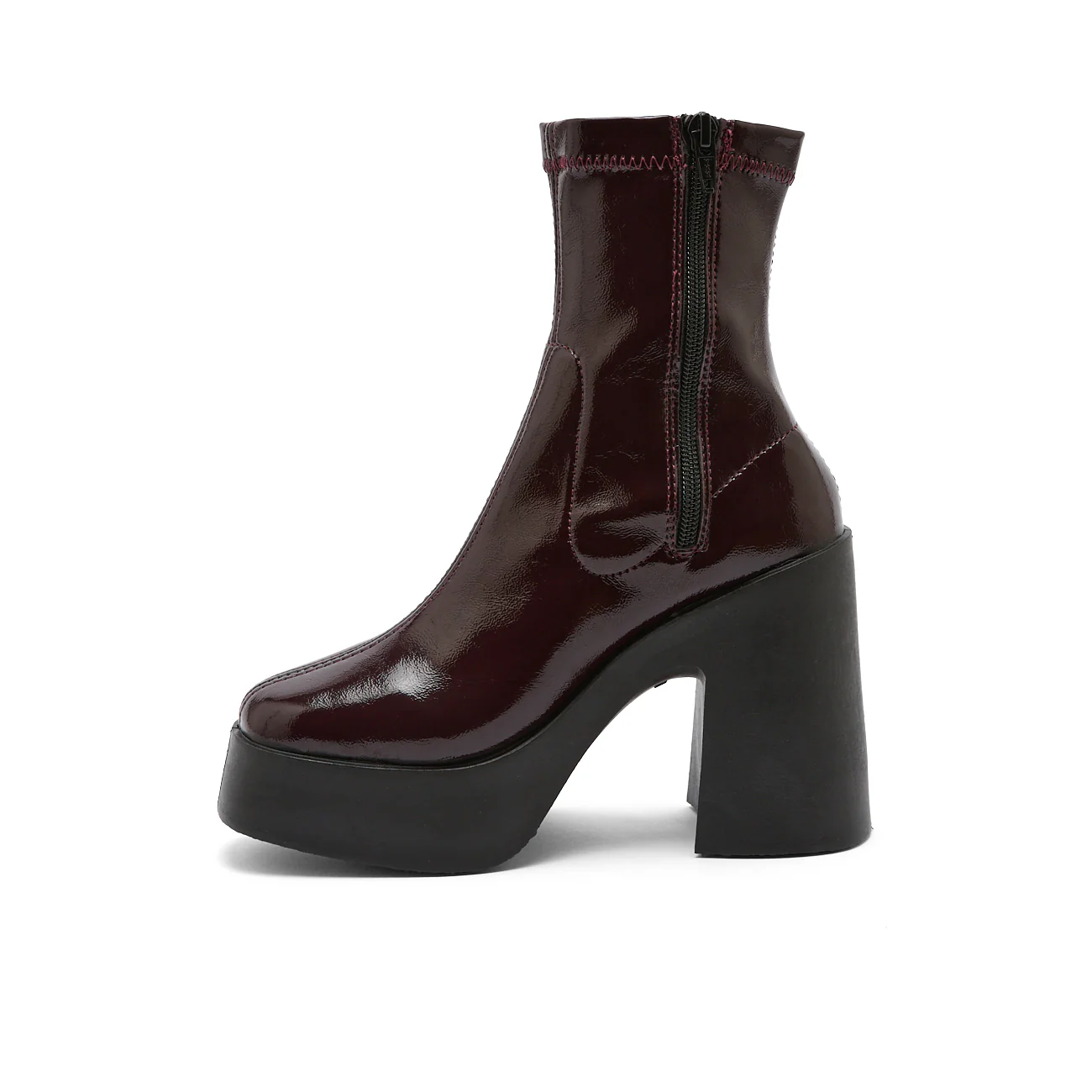 ADIARATOU BORDEAUX VERNIS - Image 4