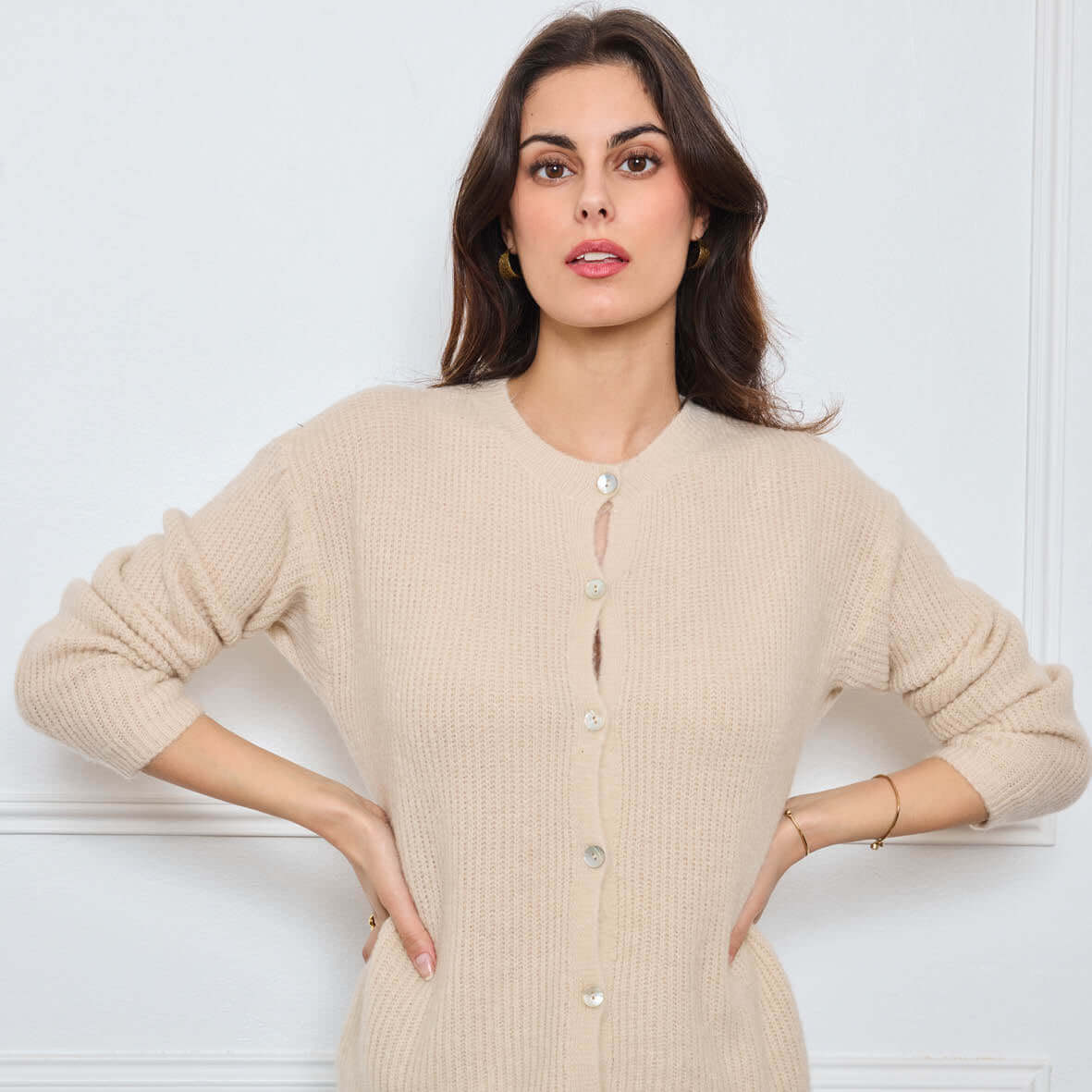 COL ROND AVELINE BEIGE - Image 2