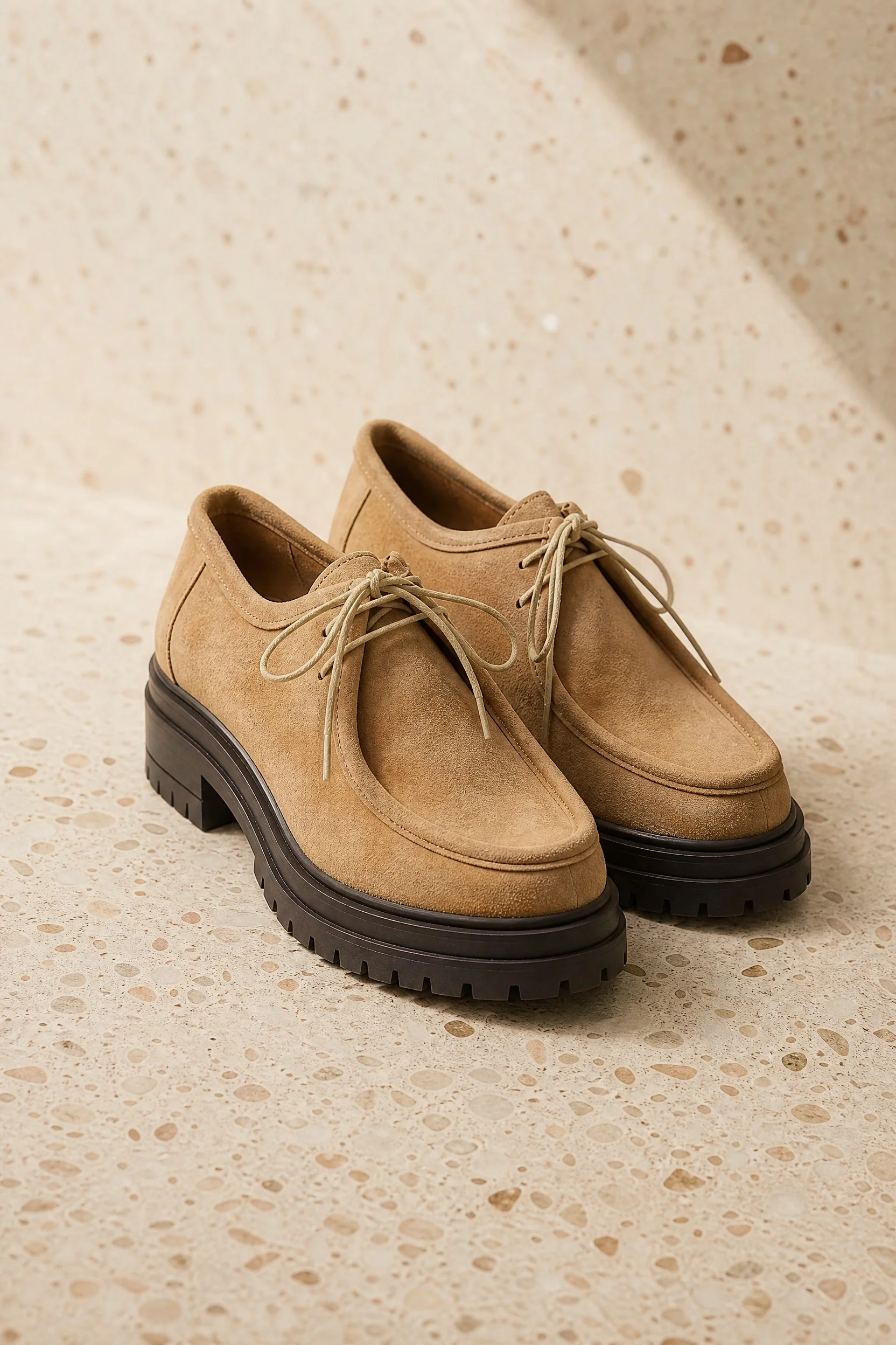 GOMINETTE SABLE SUEDE