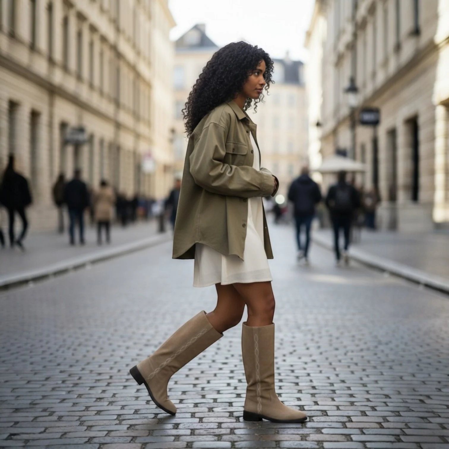 INGRID SABLE SUEDE