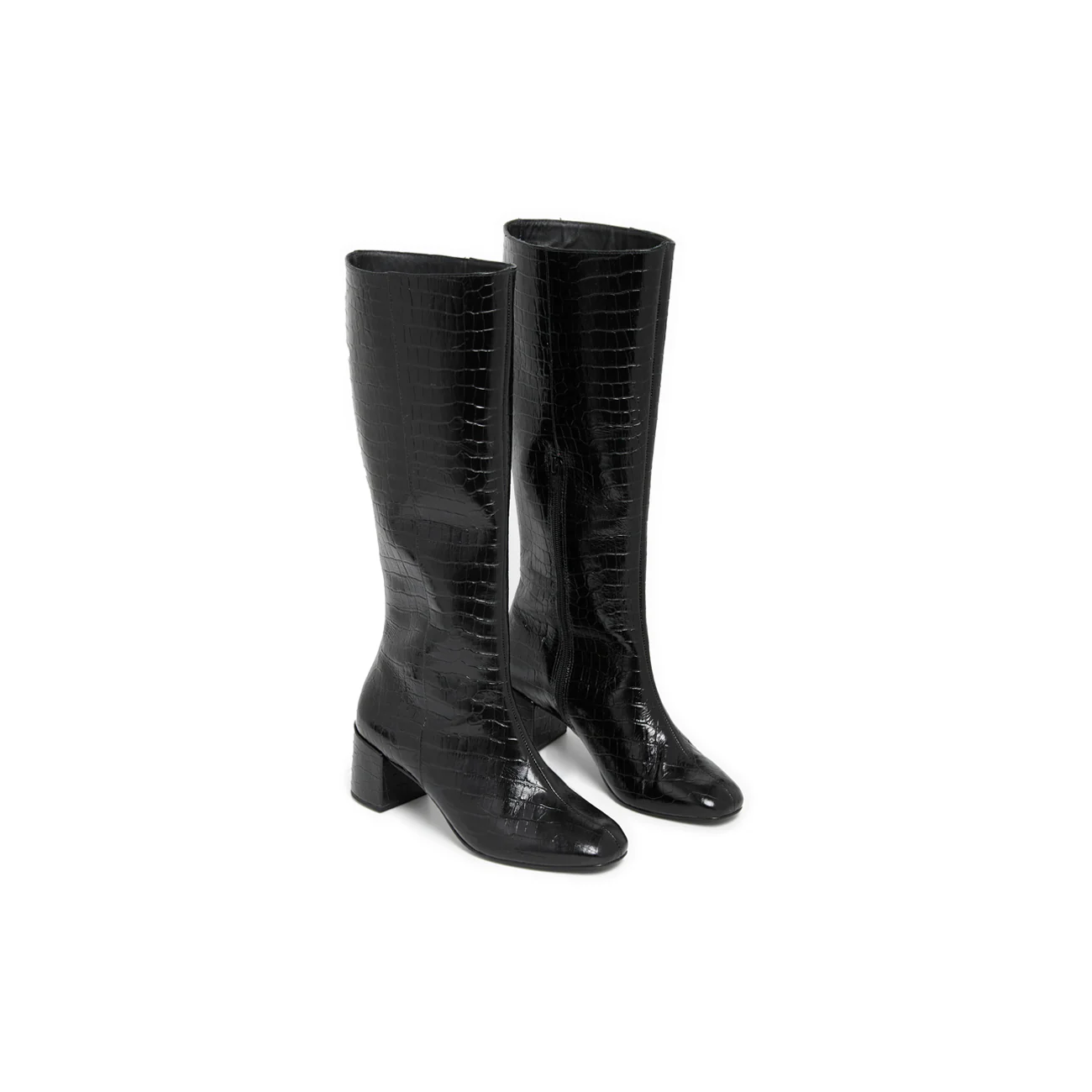 LEZIA NOIR CROCO